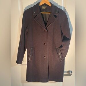 Gallery Women's Dark Burgundy Coat